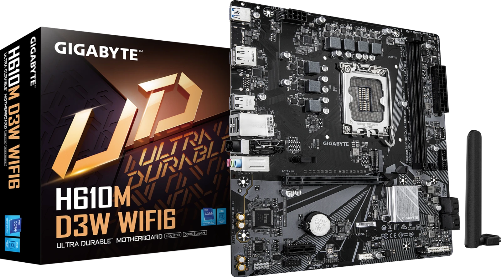 Gigabyte H610M D3W WIFI6 (Rev. 1.1)